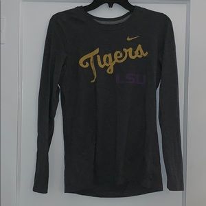 Nikes LSU Tigers Long Sleeve Shirt